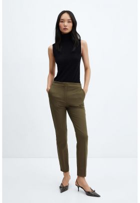 Pantaloni skinny cu talie inalta Roque