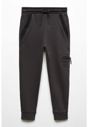 Pantaloni sport de bumbac Nylonp