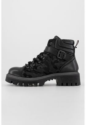 Ghete de piele si piele intoarsa Trappers