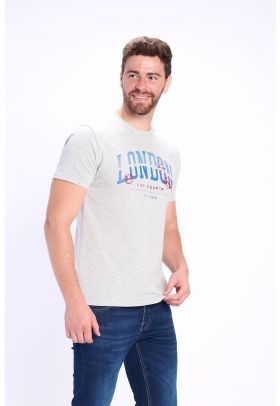 Tricou de bumbac cu imprimeu text