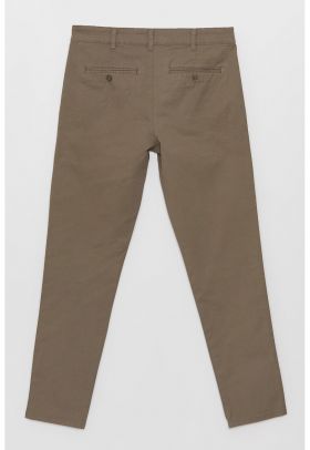 Pantaloni chino uni slim fit