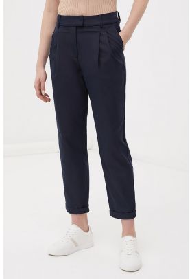 Pantaloni crop conici