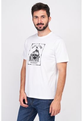 Tricou din bumbac cu imprimeu