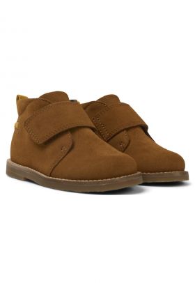 Ghete de piele intoarsa cu velcro Savina 501