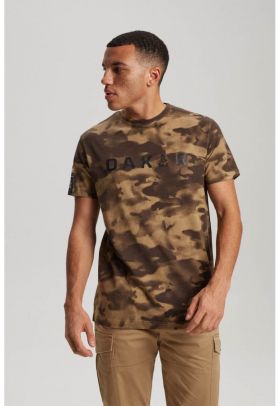 Tricou cu imprimeu camuflaj