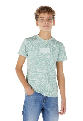 Tricou de bumbac cu model logo