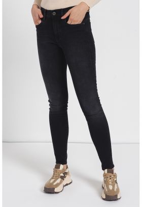 Blugi skinny cu talie inalta Lhana