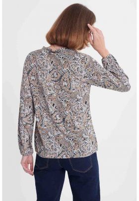 Bluza-tunica cu model paisley