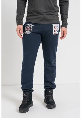 Pantaloni de trening cu imprimeu logo Mamba