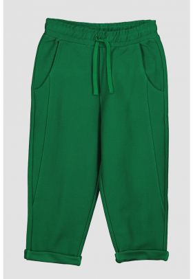 Pantaloni de bumbac cu buzunare laterale