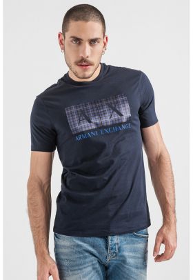 Tricou de bumbac cu imprimeu logo