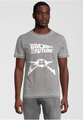 Tricou lejer Back to the Future Delorean 2115