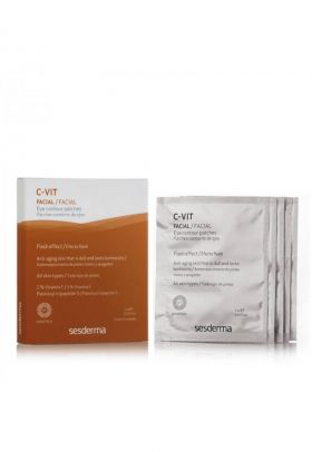 Plasturi terapeutici contur ochi C-VIT - 4 ml x 5 buc