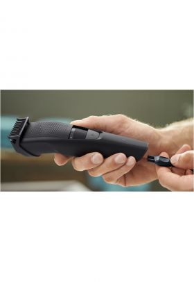 Aparat de tuns barba BT3234/15 - Lame din otel inoxidabil cu ascutire automata - 0.5-10mm - utilizare fara fir - 60 min - Negru