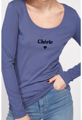 Bluza cu decolteu rotund