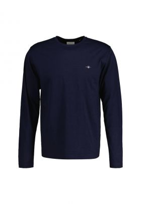 Bluza regular fit din bumbac cu decolteu la baza gatului Shield
