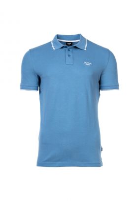 Tricou polo cu detaliu logo Agnello 11667