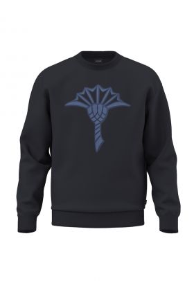 Bluza de trening cu decolteu la baza gatului