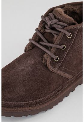 Ghete chukka de piele intoarsa Neumel