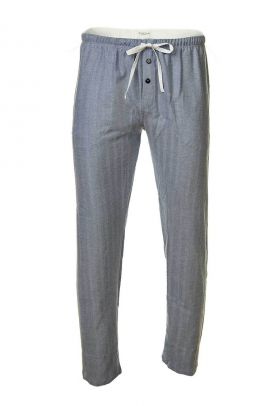 Pantaloni de casa cu model herringbone