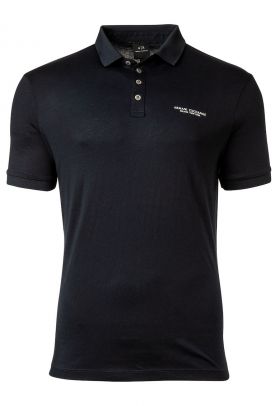 Tricou polo slim fit cu logo