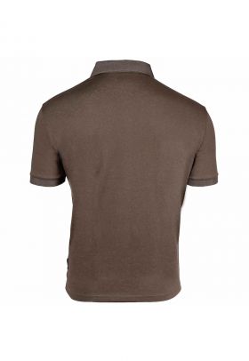 Tricou polo slim fit cu logo