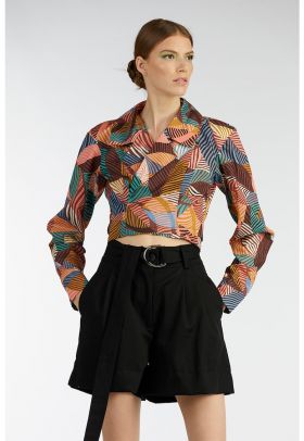 Bluza petrecuta crop Poise