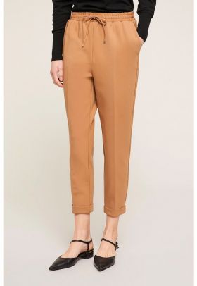 Pantaloni crop conici