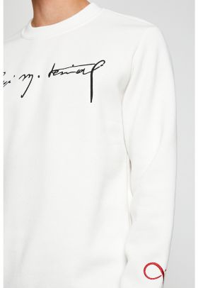 Bluza de trening cu imprimeu text
