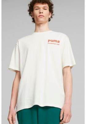 Tricou de bumbac cu logo brodat