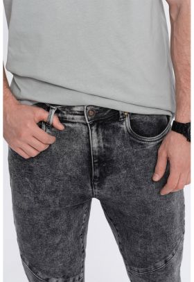 Blugi slim fit cu buzunare