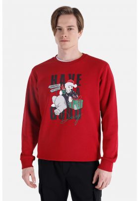 Bluza de trening cu imprimeu grafic