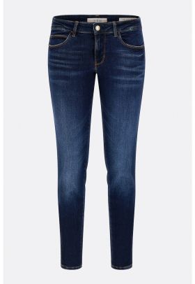 Blugi skinny cu talie medie