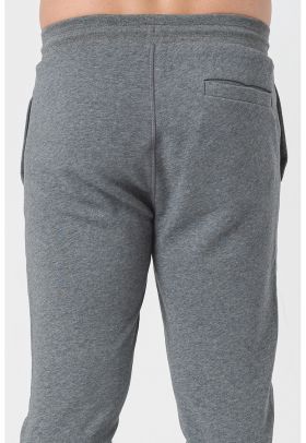 Pantaloni de trening cu talie medie si snur de ajustare