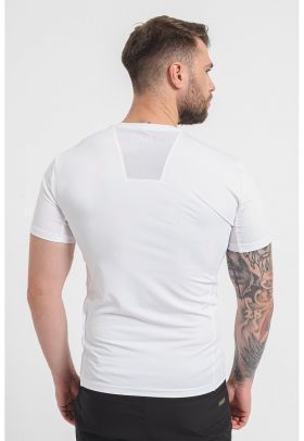 Tricou slim fit cu imprimeu logo