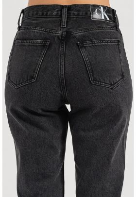 Blugi mom fit cu nasturi