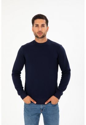 Bluza de trening cu decolteu la baza gatului Dennis
