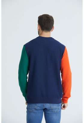 Bluza de trening cu model colorblock Esnora