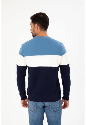 Bluza de trening cu model in dungi Burano