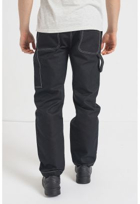 BOSS - Pantaloni regular fit cu croiala dreapta Gion