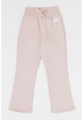 Pantaloni de trening din amestec de bumbac cu imprimeu logo