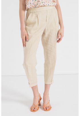 Pantaloni crop de in