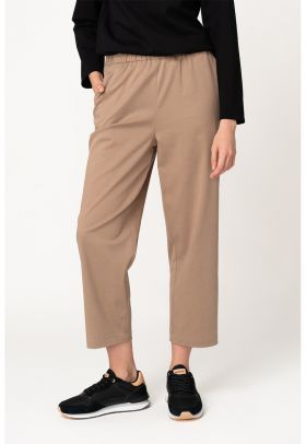 Pantaloni crop din amestec de lyocell Charlie