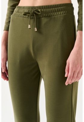 Pantaloni de trening cu talie inalta Preston