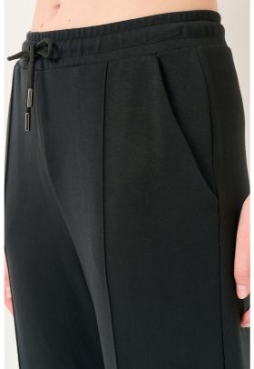 Pantaloni de trening conici din amestec de modal