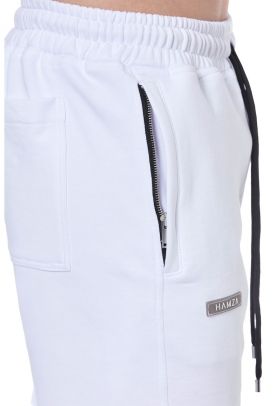 Pantaloni sport scurti cu snur in talie