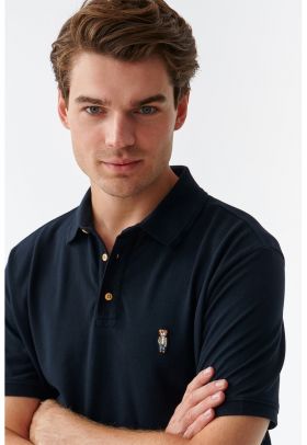 Tricou polo cu broderie logo