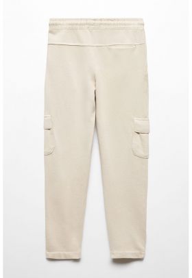 Pantaloni cargo de trening cu snur Miguel