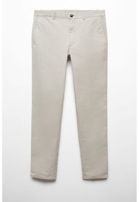 Pantaloni chino slim fit Barna