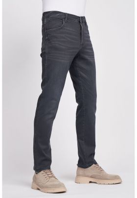 Blugi slim fit cu 5 buzunare